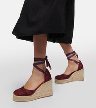 Altuzarra Carina printed espadrille wedges