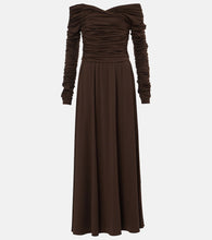 Altuzarra Charlotte off-shoulder jersey maxi dress. Altuzarra Charlotte 露肩针织长裙