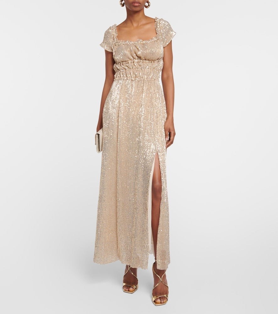Altuzarra Embellished silk gown