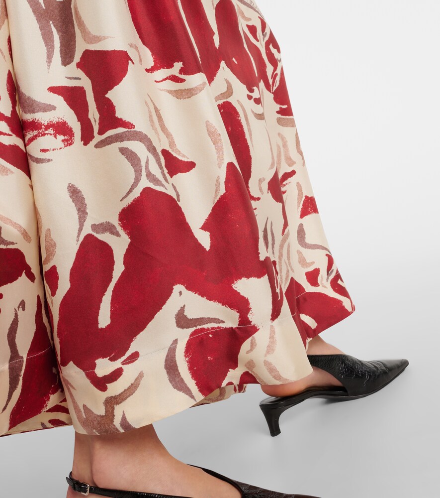 Altuzarra Felicia printed silk maxi dress