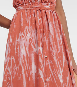 Altuzarra Fiona ruched midi dress
