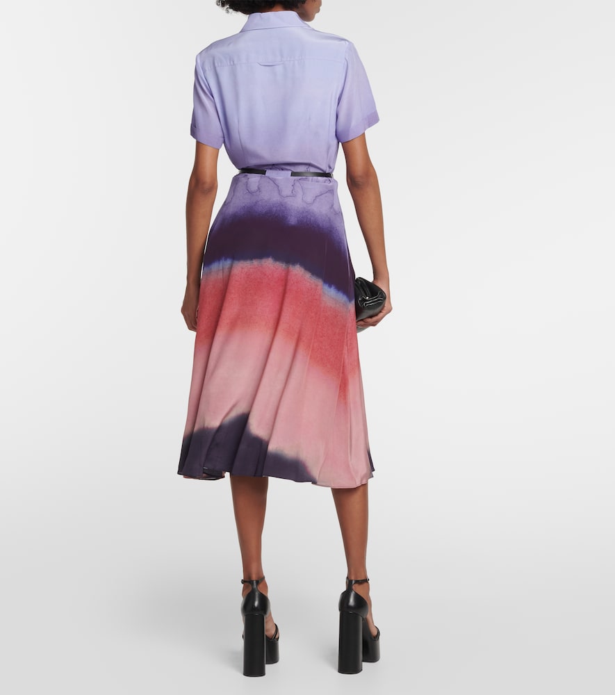 Altuzarra Kiera printed silk shirt dress