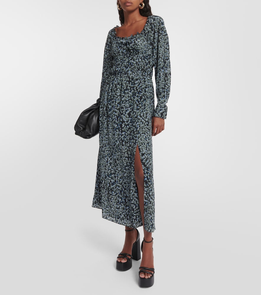 Altuzarra Lillian printed silk midi dress