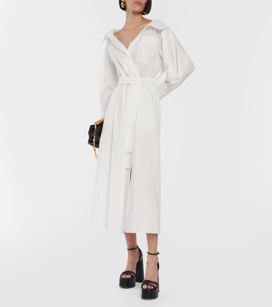 Altuzarra Lyddy cotton-blend wrap dress