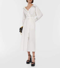 Altuzarra Lyddy cotton-blend wrap dress
