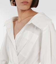 Altuzarra Lyddy cotton-blend wrap dress