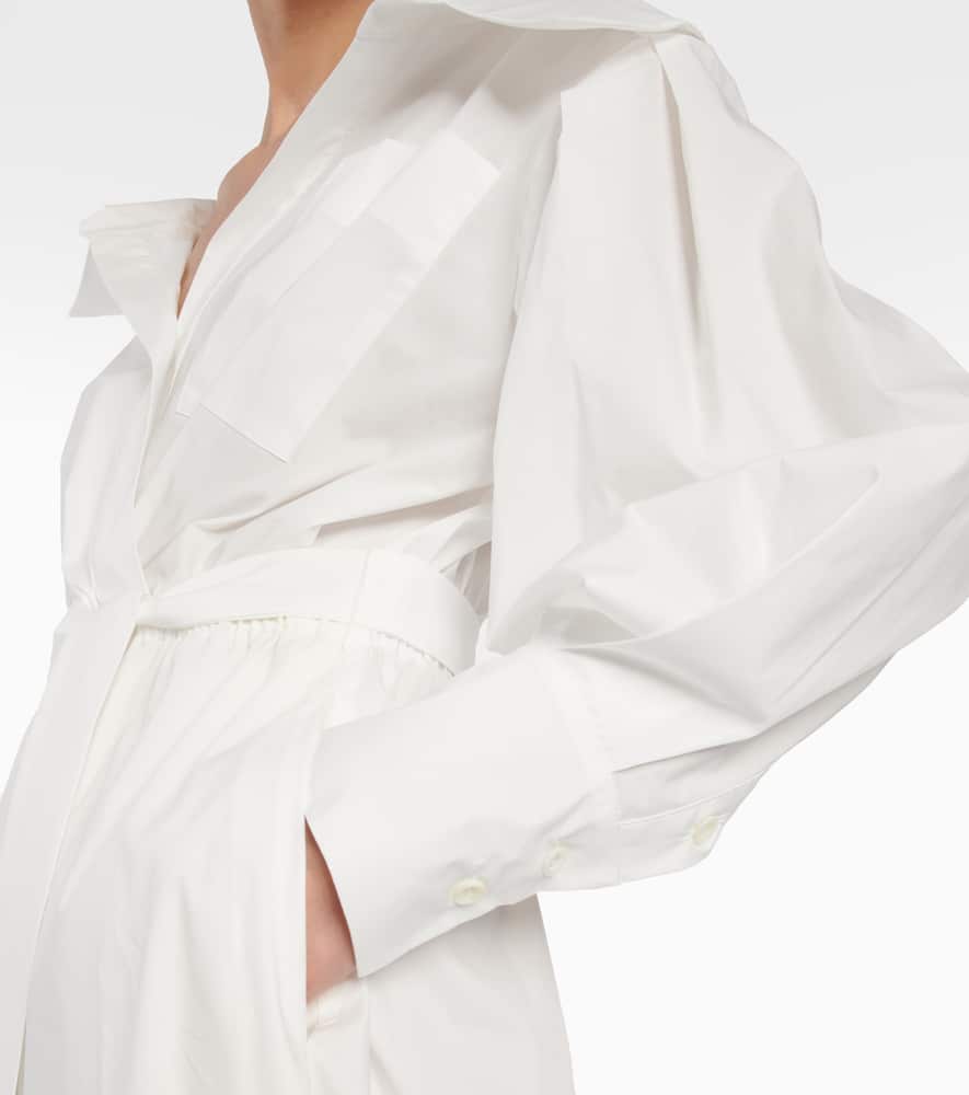 Altuzarra Lyddy cotton-blend wrap dress