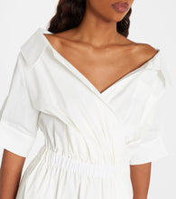 Altuzarra Lydia cotton-blend poplin shirt dress