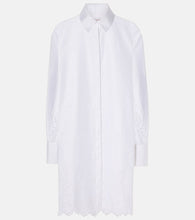 Altuzarra Morton cotton-blend minidress. Altuzarra Morton 棉混纺迷你连衣裙
