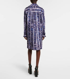 Altuzarra Nia printed cotton-blend shirt dress
