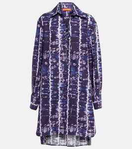 Altuzarra Nia printed cotton-blend shirt dress