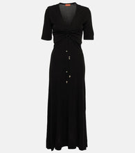 Altuzarra Panya ruched midi dress