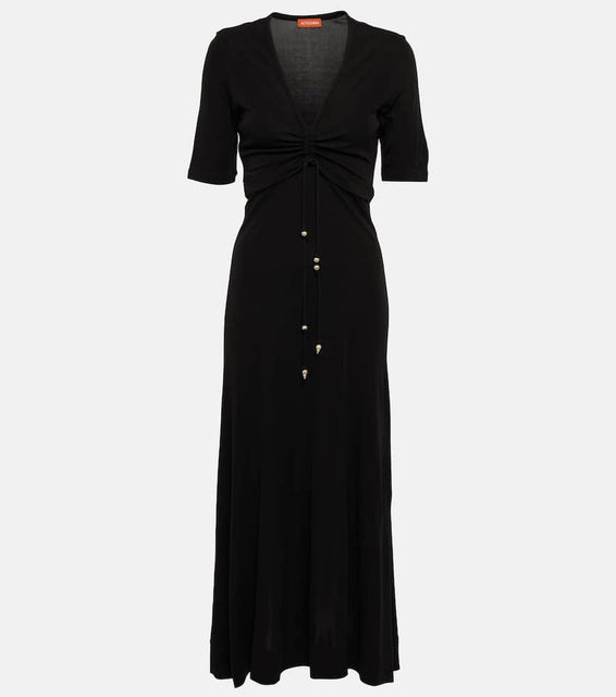Altuzarra Panya ruched midi dress