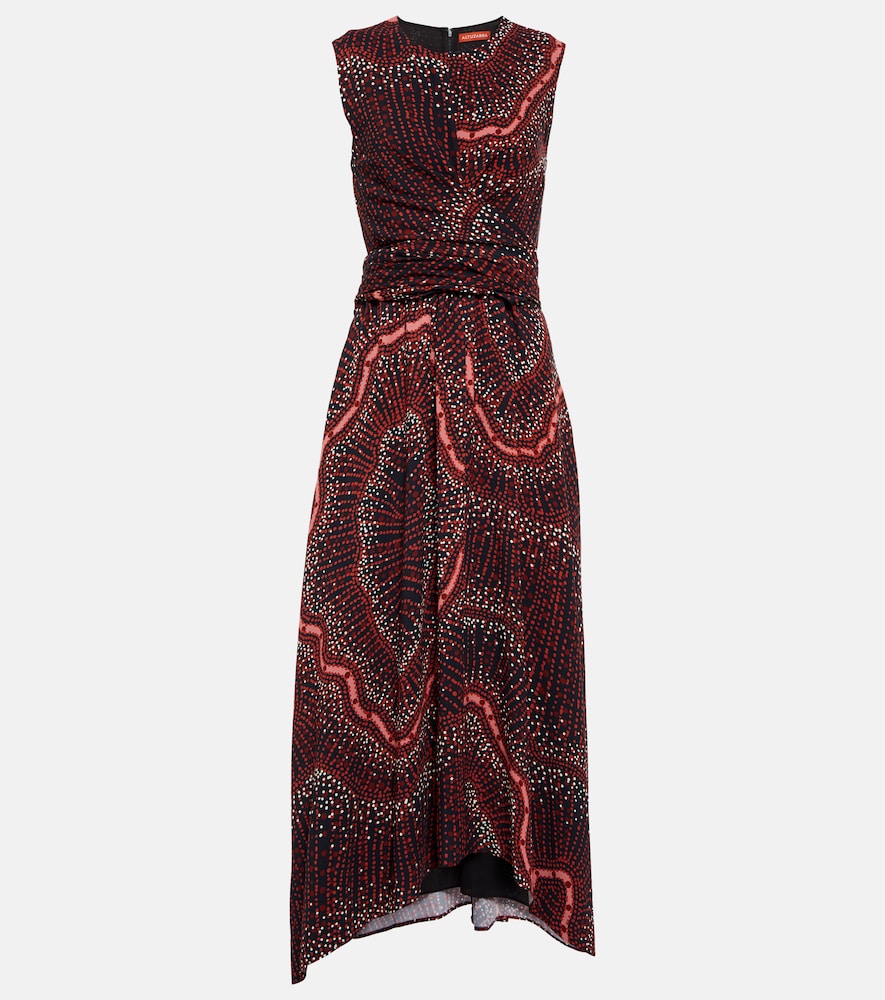 Altuzarra Penny printed midi dress. Altuzarra Penny 印花中长连衣裙