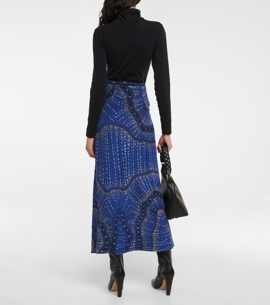 Altuzarra Safia silk maxi skirt