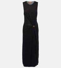 Altuzarra Saralien gathered jersey midi dress