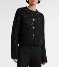 Altuzarra Tina crystal-embellished boucl√É¬© jacket