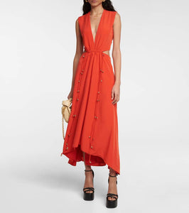Altuzarra V-neck midi dress