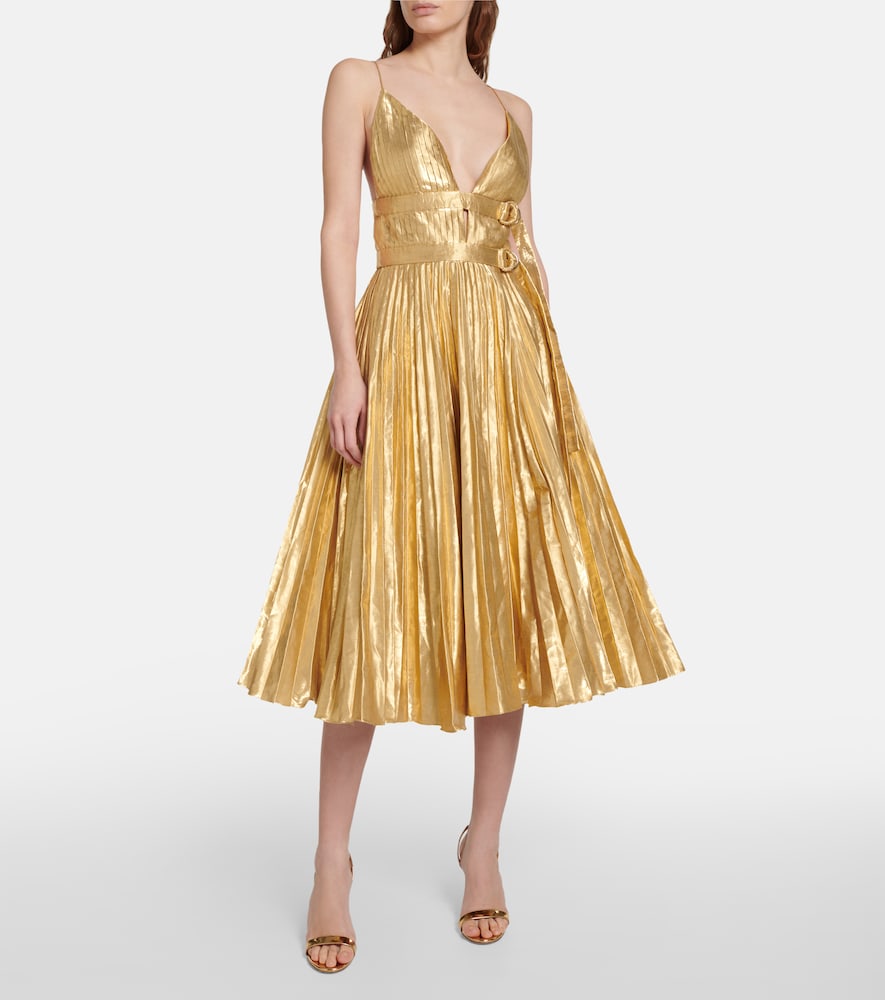 Altuzarra Winda pleated midi dress