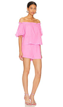 Amanda Uprichard Bree Romper in Pink