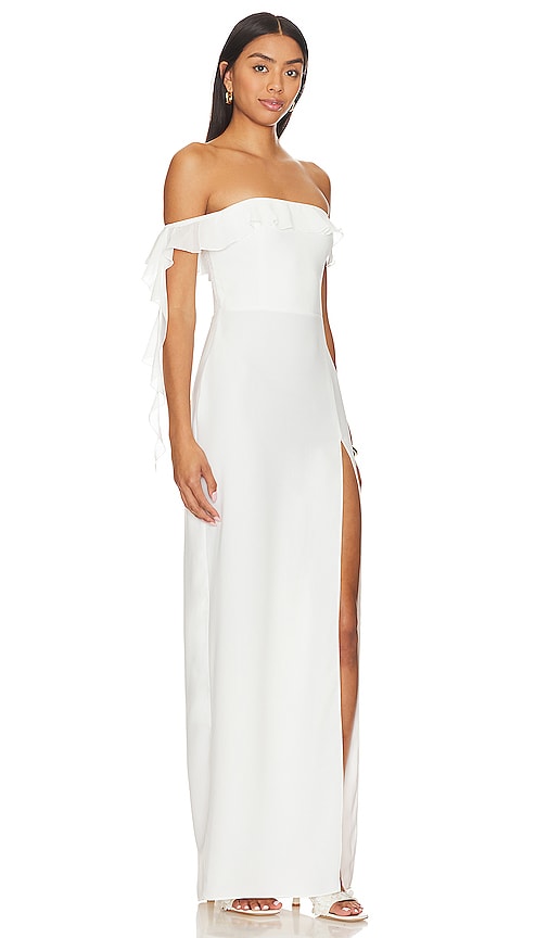 Amanda Uprichard Copellia Gown in Ivory