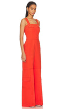 Amanda Uprichard Frida Jumpsuit in Orange
