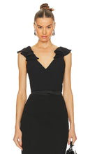 Amanda Uprichard Gimlet Top in Black - Haut à vrille Amanda Uprichard en noir - Amanda Uprichard 黑色 Gimlet 上衣 - Amanda Uprichard Gimlet-Oberteil in Schwarz - Amanda Uprichard 김렛 탑 - Top succhiello Amanda Uprichard in nero