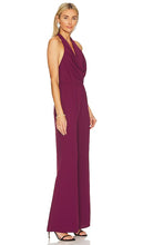 Amanda Uprichard Gracia Jumpsuit in Burgundy