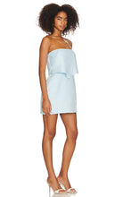 Amanda Uprichard Matea Skort Romper in Baby Blue