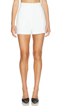 Amanda Uprichard Reeves Shorts in Ivory - Short Amanda Uprichard Reeves en ivoire - Amanda Uprichard Reeves 象牙色短裤 - Amanda Uprichard Reeves Shorts in Elfenbein - Amanda Uprichard Reeves 쇼츠 - Pantaloncini di Amanda Uprichard Reeves in avorio