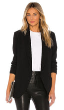Amanda Uprichard Shawl Collar Blazer in Black