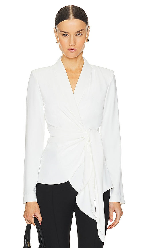 Amanda Uprichard Vera Blazer in Ivory