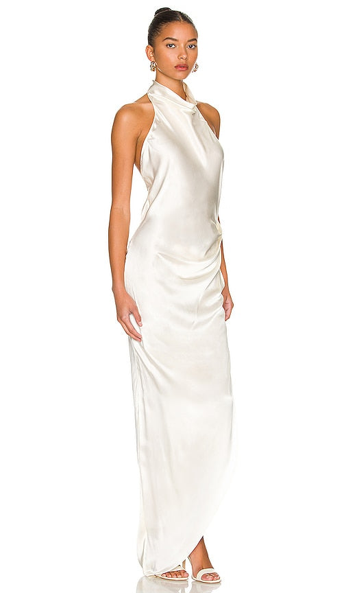 Amanda Uprichard X REVOLVE Samba Gown in Ivory