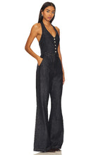 Amanda Uprichard X Revolve Isadore Denim Jumpsuit in Blue