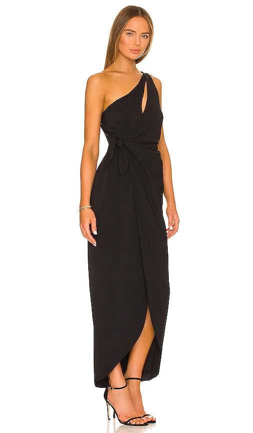 Amanda Uprichard x REVOLVE Conetta Gown in Black