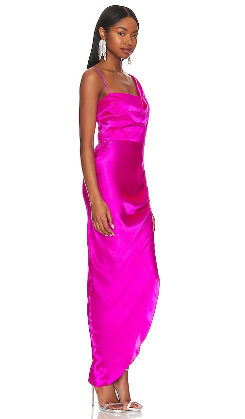 Amanda Uprichard x REVOLVE Ravello Gown in Fuchsia