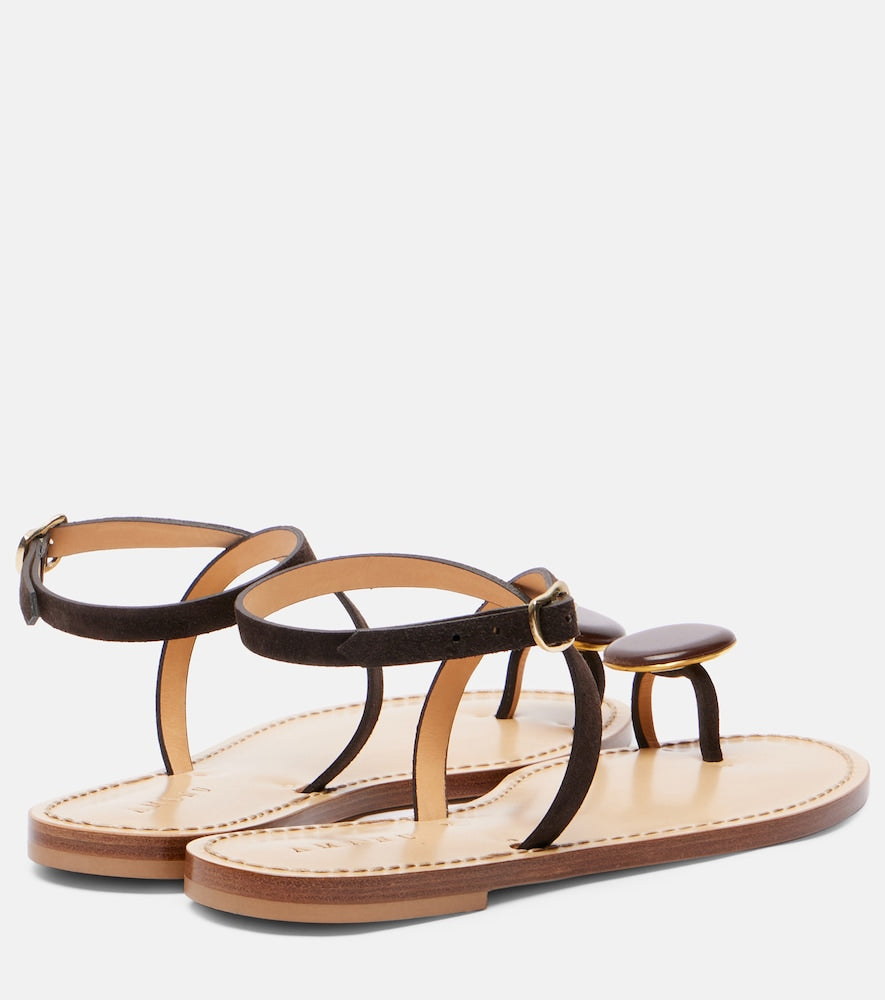 Amanu Kigali suede sandals