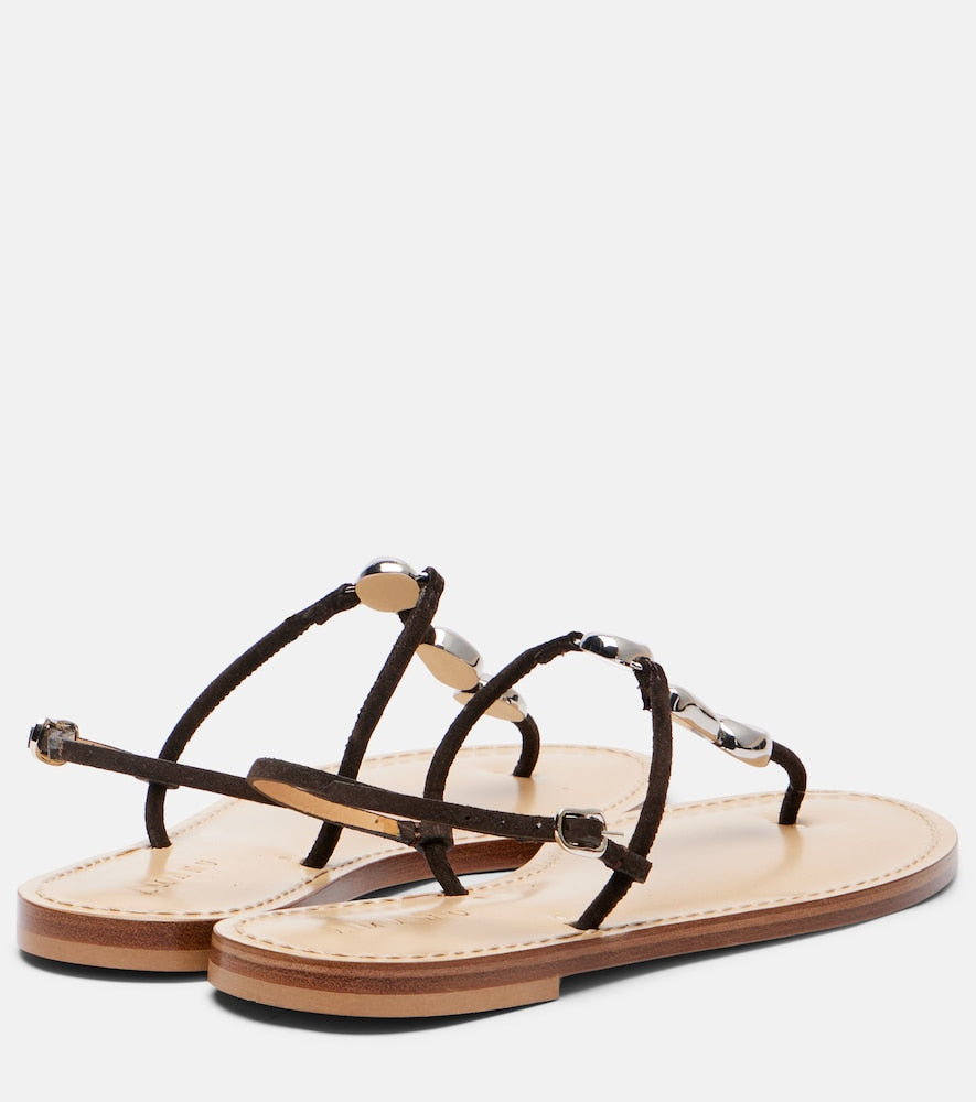 Amanu Nairobi suede sandals