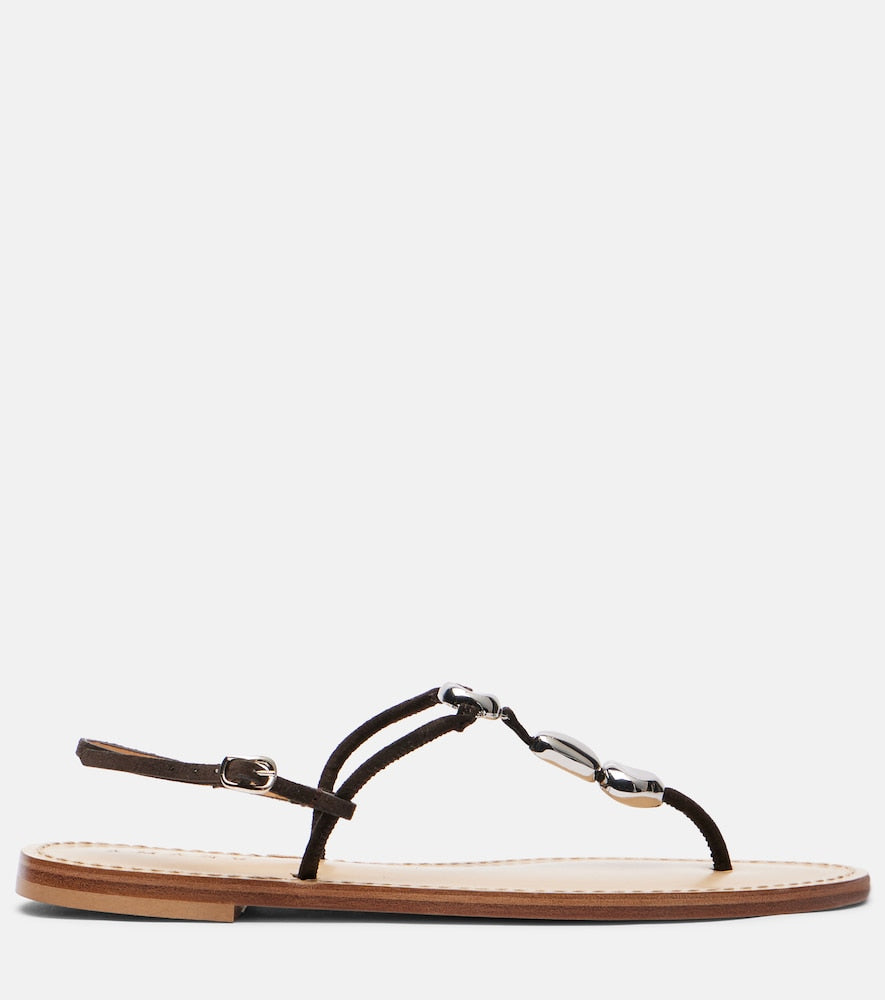 Amanu Nairobi suede sandals