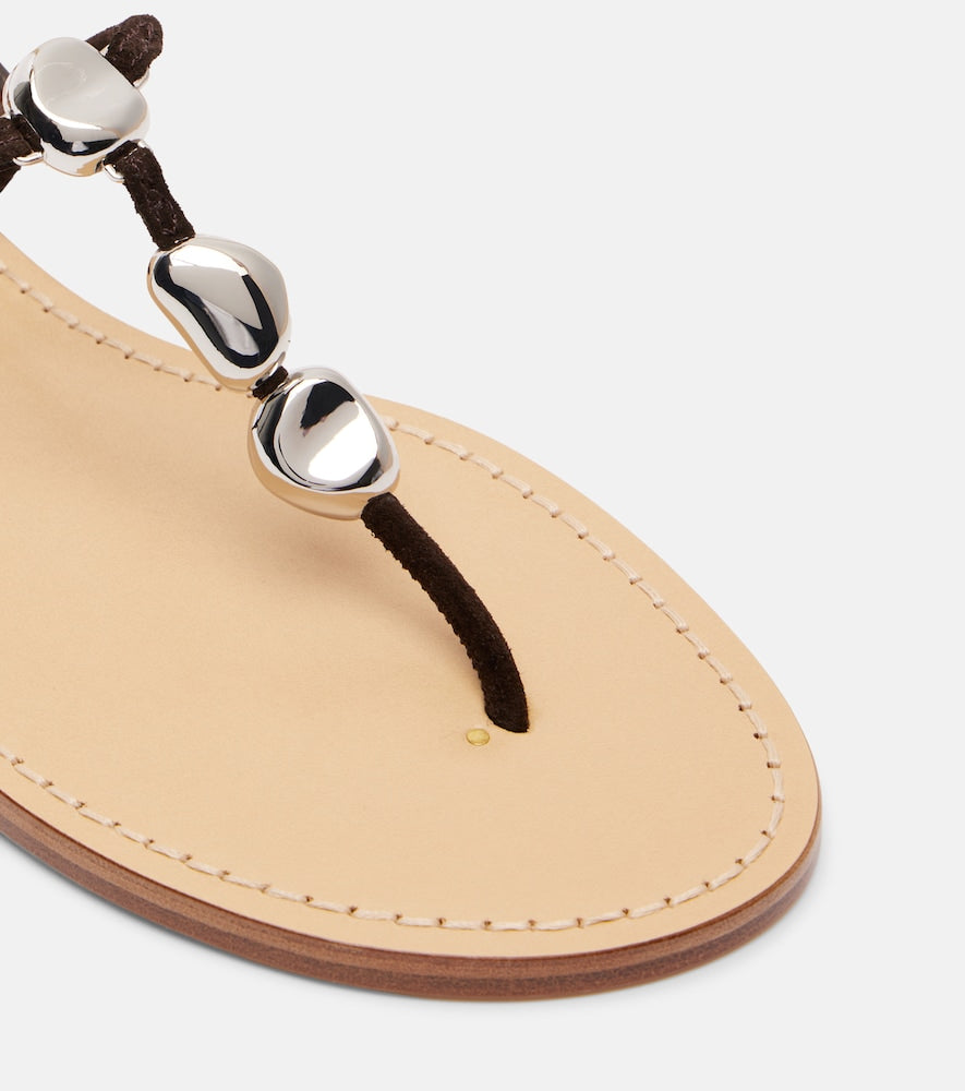 Amanu Nairobi suede sandals