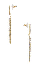 Amber Sceats Diamond Statement Earring in Metallic Gold