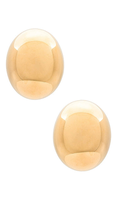Amber Sceats Lola Earring in Metallic Gold