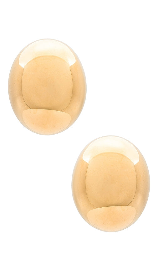 Amber Sceats Lola Earring in Metallic Gold