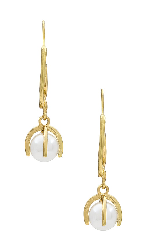 Amber Sceats x REVOLVE Lily Earring in Metallic Gold