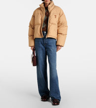 Ami Paris Ami De C√Ö¬ìur technical canvas down jacket