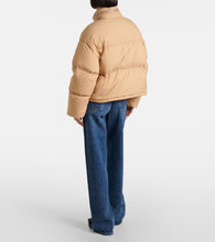 Ami Paris Ami De C√Ö¬ìur technical canvas down jacket