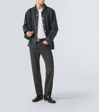 Ami Paris Ami de C√Ö¬ìur cotton overshirt