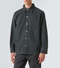 Ami Paris Ami de C√Ö¬ìur cotton overshirt