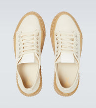 Ami Paris Canvas lace-up sneakers