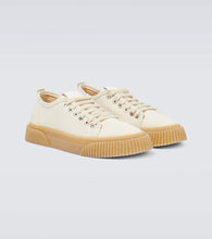 Ami Paris Canvas lace-up sneakers